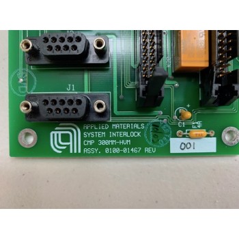 AMAT 0100-01467 System Interlock CMP 300mm-HVM Board